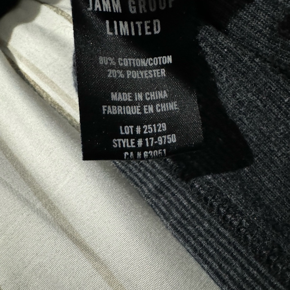 Julian & Mark Edward Microstripe Hoodie M | Dark … - image 4